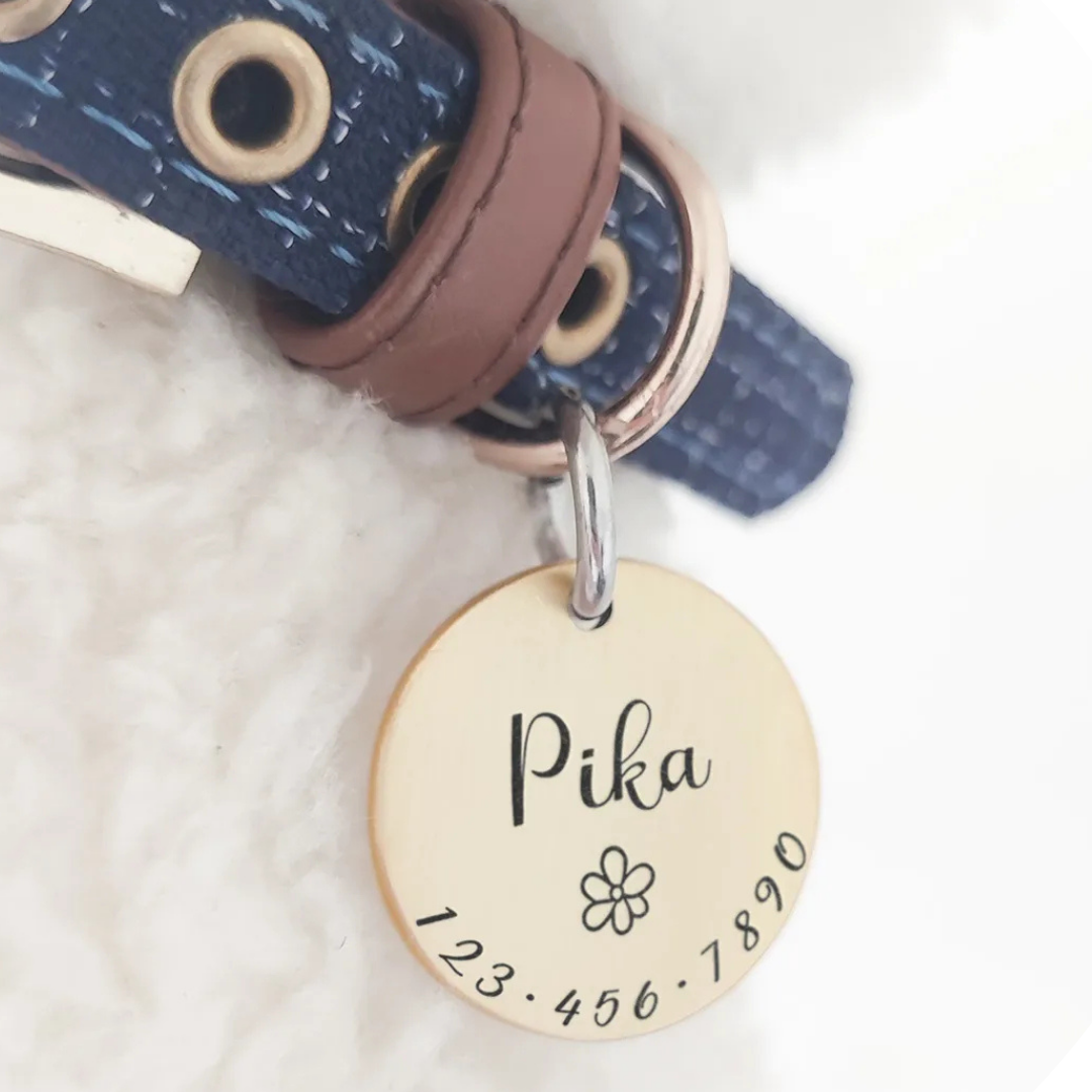Personalized Pet ID Tag – The Essential Accessory for Your Toutouminou