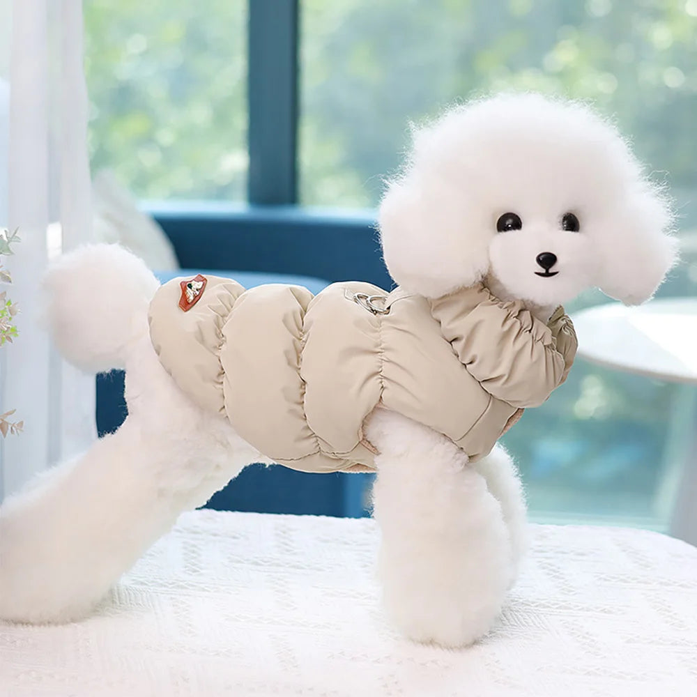 Cozy Winter Pet Jacket – Warm Padded Coat for Small Dogs