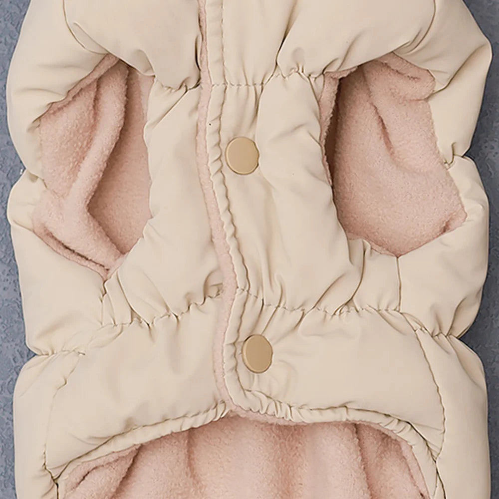 Cozy Winter Pet Jacket – Warm Padded Coat for Small Dogs