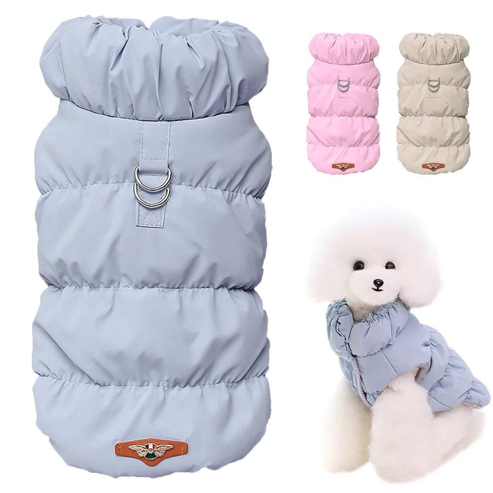 Cozy Winter Pet Jacket – Warm Padded Coat for Small Dogs